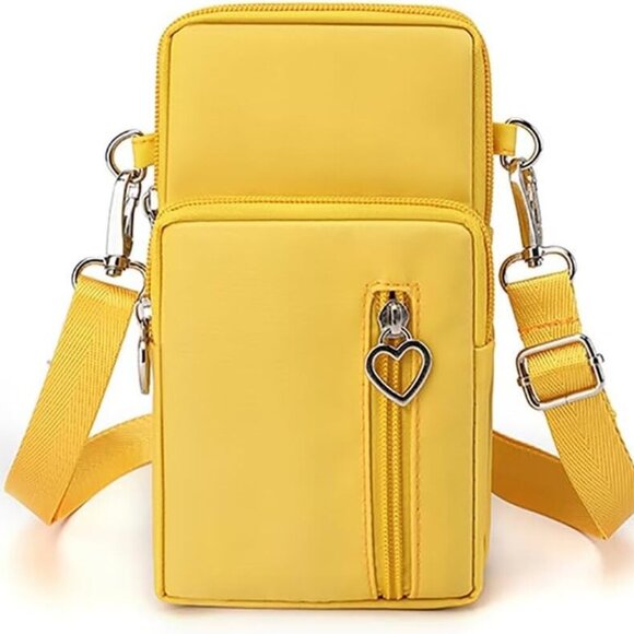 Cell Phone Bag Water Resistant Crossbody Purse Small Shoulder Wallet - Picture 1 of 7